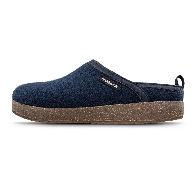 Men's slippers with a memory foam insole Wool Clog