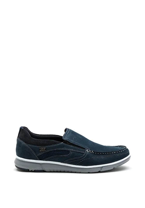 Men's casual shoes with a metallic trim Paul O Donnell by Pod Track Slip On Shoe, Navy Men's casual shoes with a metallic trim Paul O Donnell by Pod Track Slip On Shoe, Navy