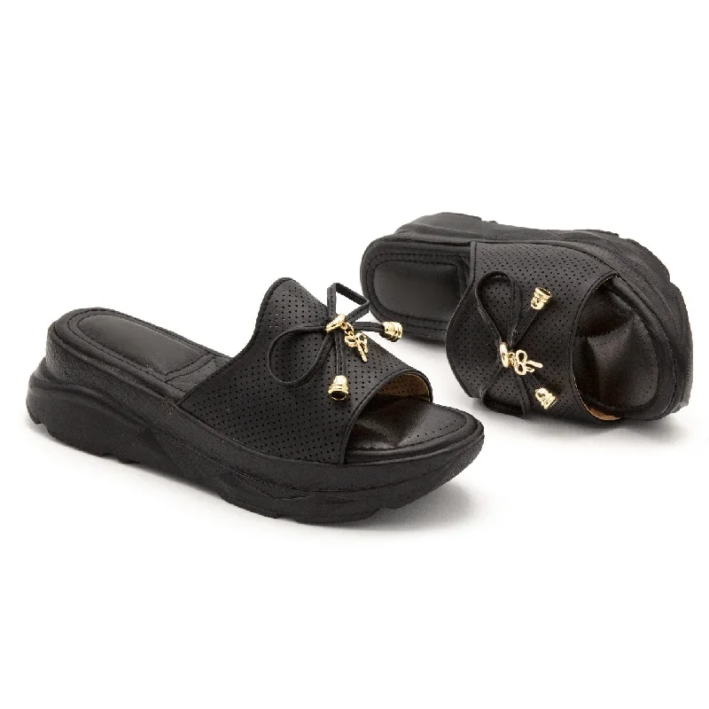 Men's slippers with a shock - absorbing midsole M092 wedge slipper