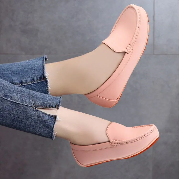 Men's slippers with a padded collar for comfort Odasia pink pump storm