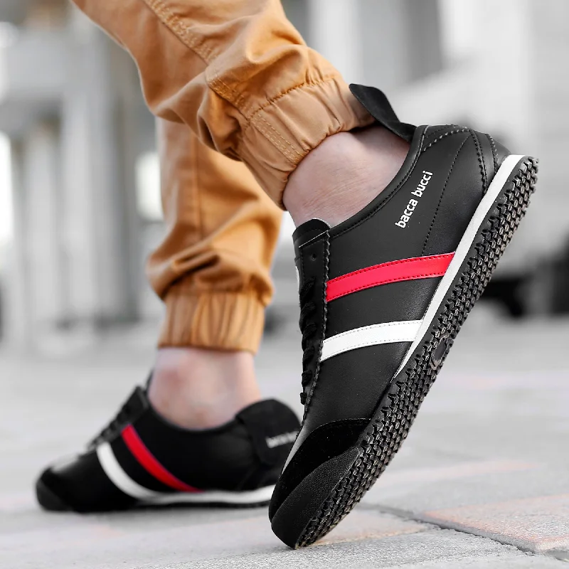 Men's casual shoes with a geometric pattern Bacca Bucci Vogue 2.0