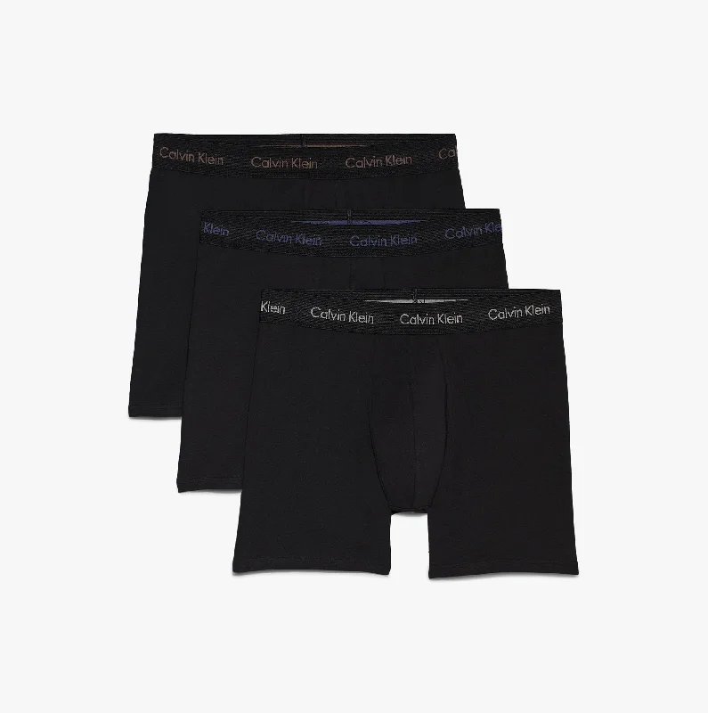 Men's slippers with a wool blend upper for warmth Calvin Klein COTTON STRETCH Mens 3 Pack Boxer Briefs Multicoloured Men's slippers with a wool blend upper for warmth Calvin Klein COTTON STRETCH Mens 3 Pack Boxer Briefs Multicoloured