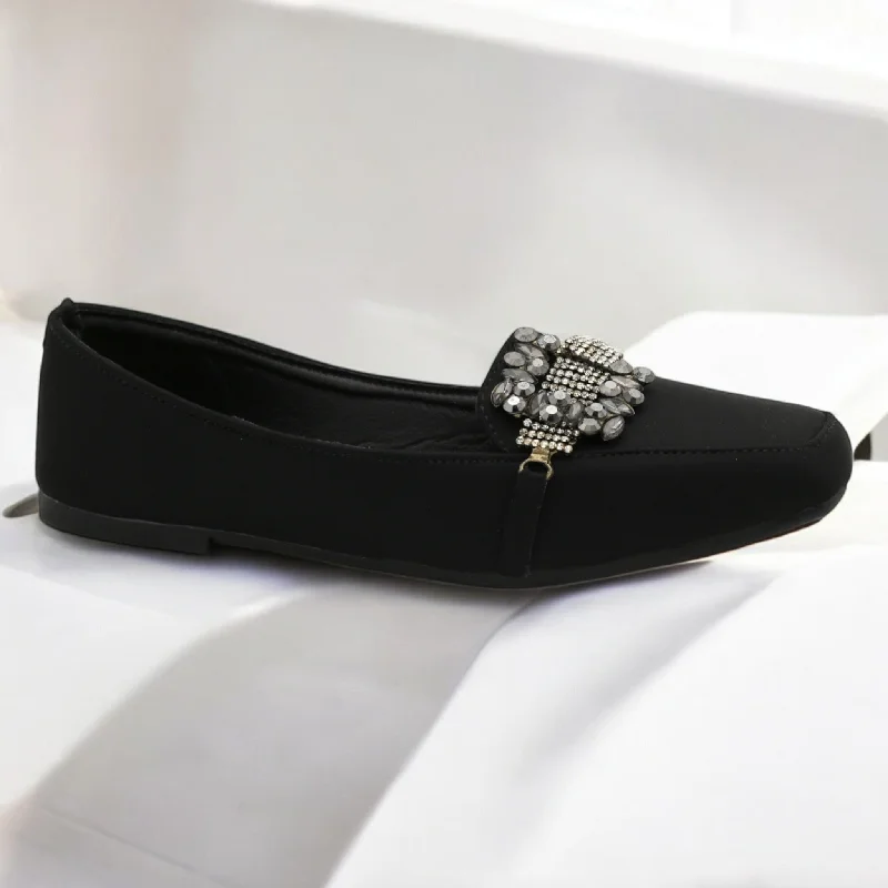 Men's slippers with a soft, flexible sole M0520 flat pump