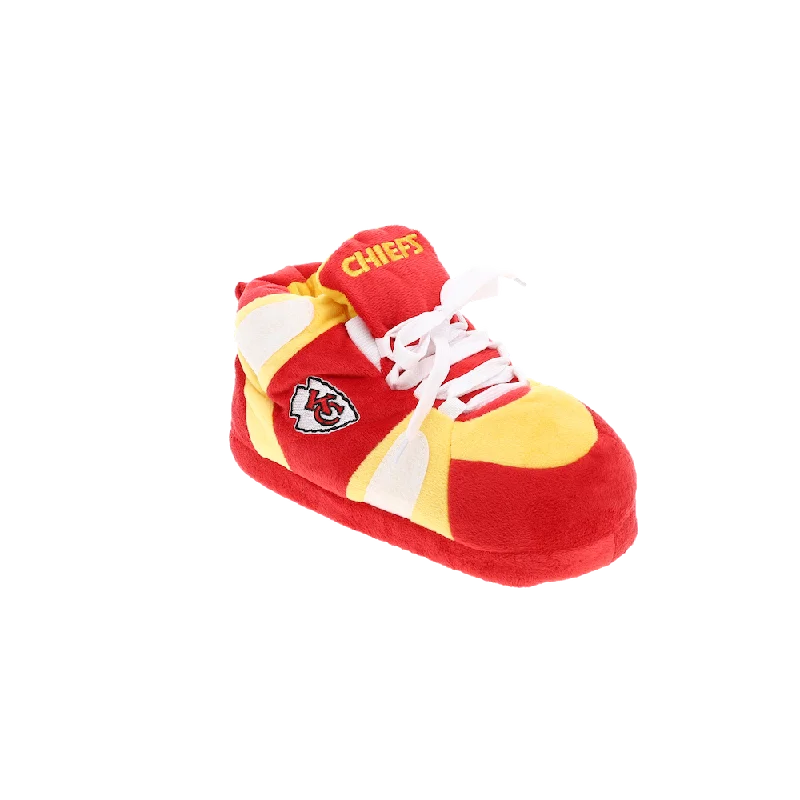 Men's slippers with a wool blend upper for warmth Kansas City Chiefs Slippers