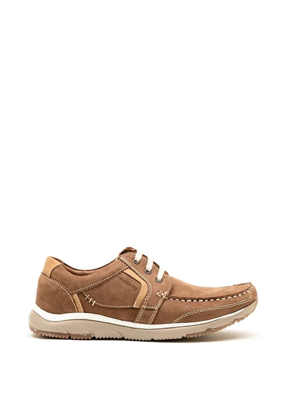 Men's casual shoes with a padded heel for comfort Dubarry Mens Banks Leather Lace Up Deck Shoe, Cafe Men's casual shoes with a padded heel for comfort Dubarry Mens Banks Leather Lace Up Deck Shoe, Cafe