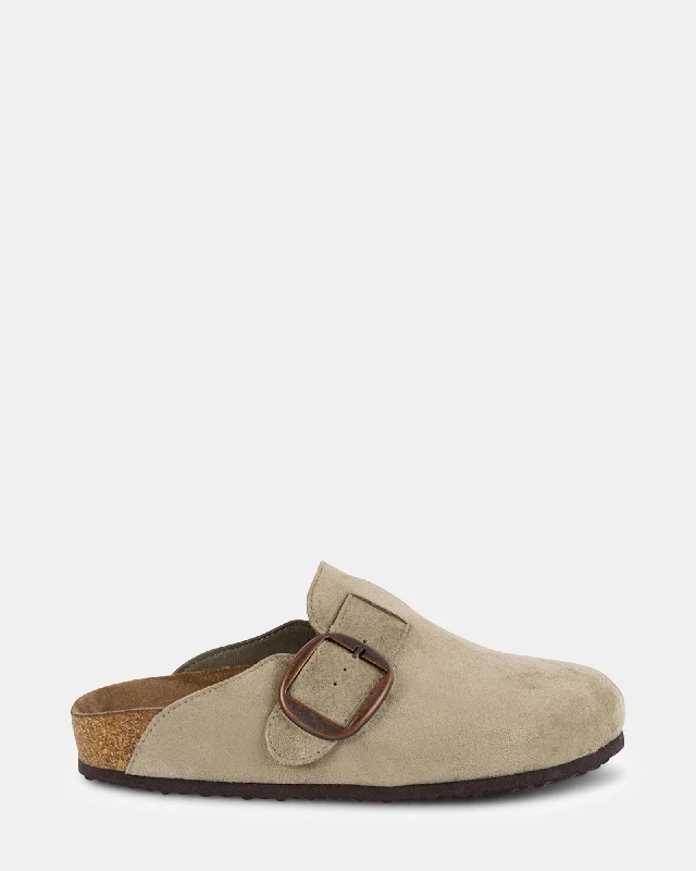 Men's loafers with a low - heeled design Men's loafers with a low - heeled design PRIM TAUPE FABRIC Men's loafers with a low - heeled design Men's loafers with a low - heeled design PRIM TAUPE FABRIC