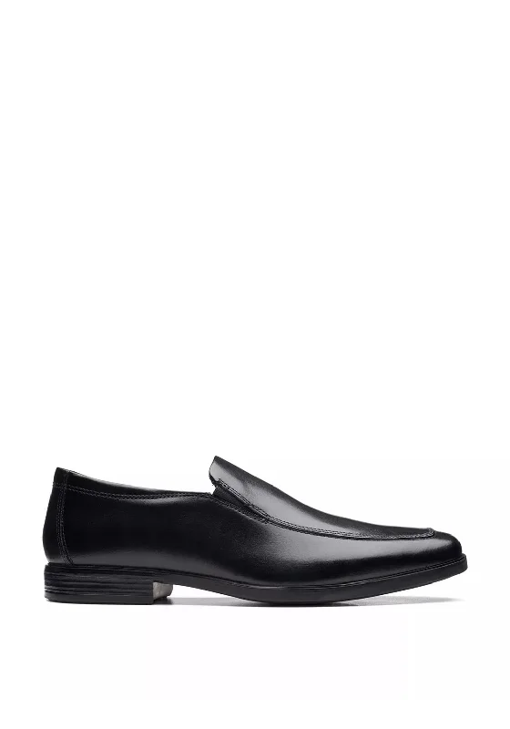 Men's casual shoes with a low - profile design Clarks Howard Edge Slip-On Shoes, Black Men's casual shoes with a low - profile design Clarks Howard Edge Slip-On Shoes, Black
