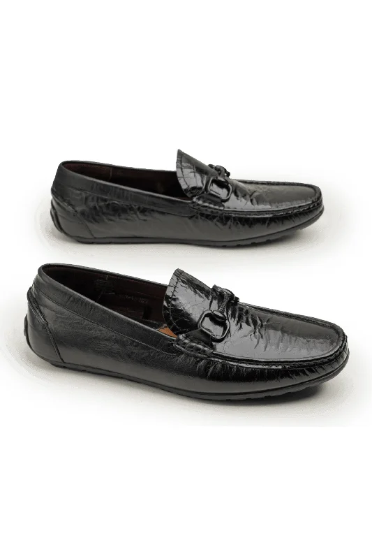 Men's casual sneakers with a mesh upper LOGO 9276 BKA