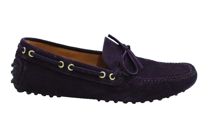 Men's loafers with a cushioned footbed Men's loafers with a cushioned footbed Tod's Gommino Driving Shoes in Purple Suede Men's loafers with a cushioned footbed Men's loafers with a cushioned footbed Tod's Gommino Driving Shoes in Purple Suede