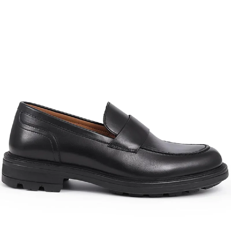 Men's casual shoes with a soft insole for cushioning Romeo Leather Loafers - ROMEO / 325 928 Men's casual shoes with a soft insole for cushioning Romeo Leather Loafers - ROMEO / 325 928