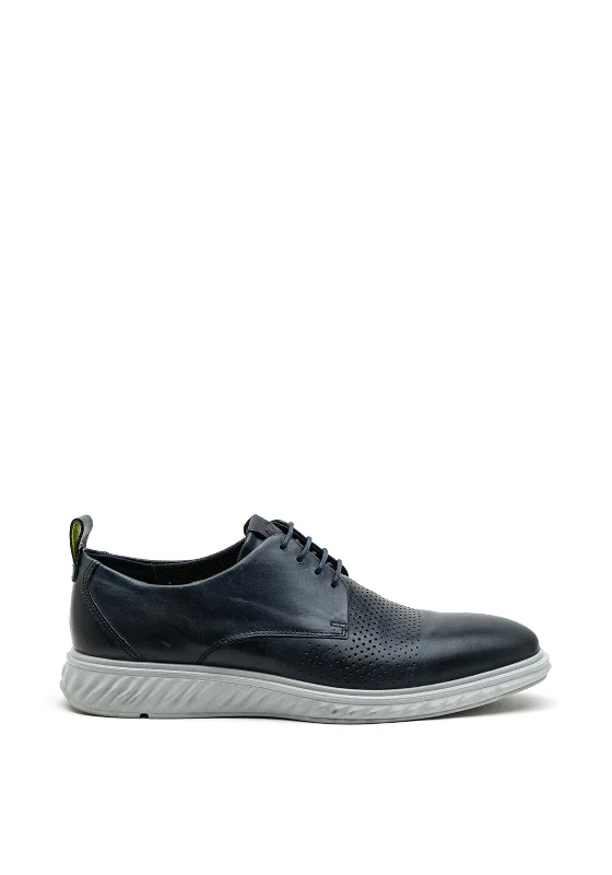 Men's casual sneakers with a mesh upper Ecco Mens ST 1 Hybrid Lite Shoe, Navy