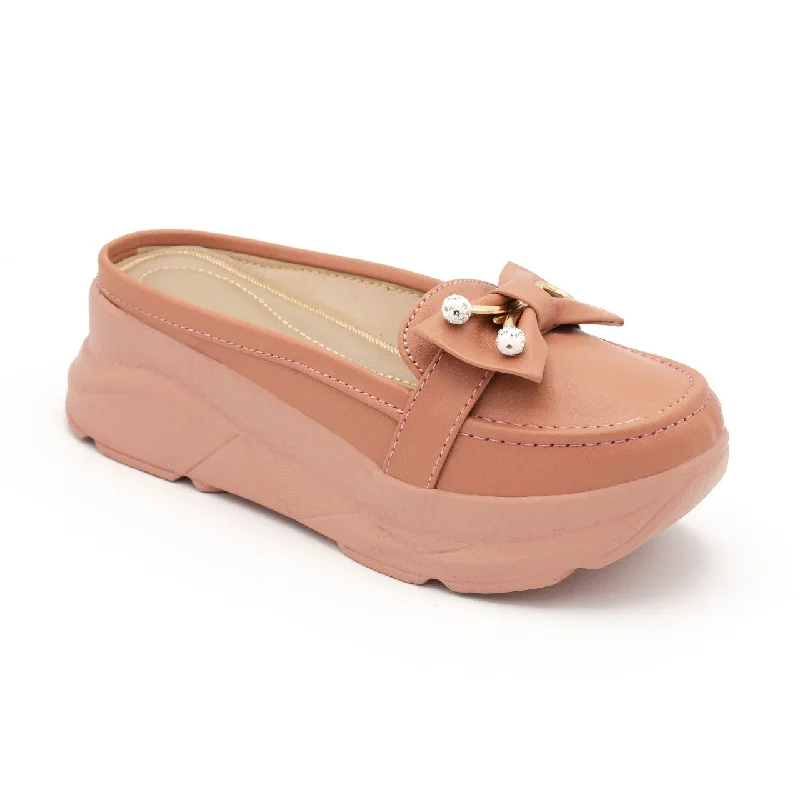 Men's slippers with a soft, flexible sole M0507 open back
