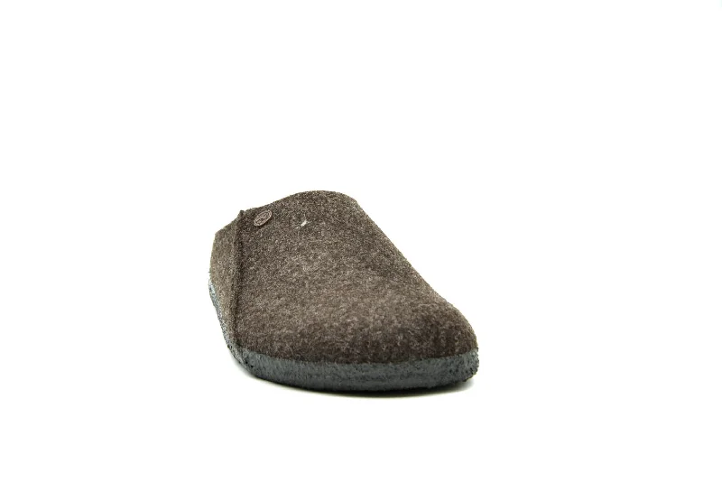 Men's plush slippers with a faux fur lining BIRKENSTOCK Zermatt Shearling