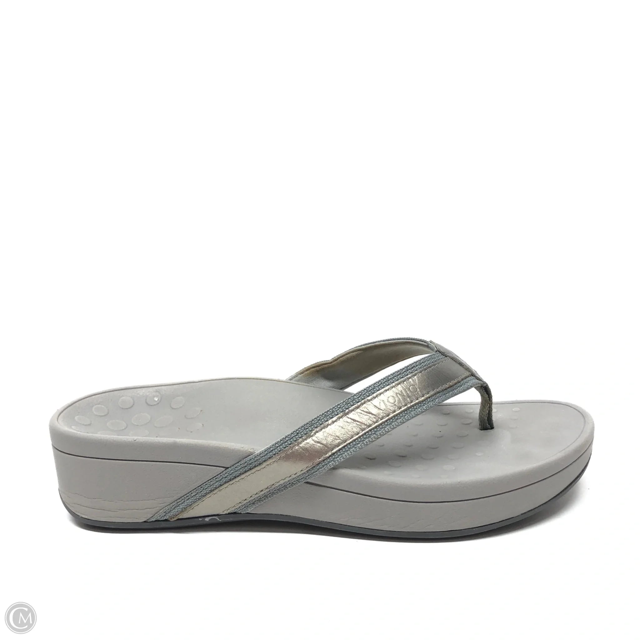 Men's sandals with a wide strap for support Men's sandals with a wide strap for support Sandals Heels Wedge By Vionic In Grey, Size: 9 Men's sandals with a wide strap for support Men's sandals with a wide strap for support Sandals Heels Wedge By Vionic In Grey, Size: 9