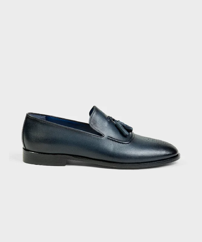 Men's loafers with a low - heeled design Men's loafers with a low - heeled design Blue Tassel Loafer Men's loafers with a low - heeled design Men's loafers with a low - heeled design Blue Tassel Loafer