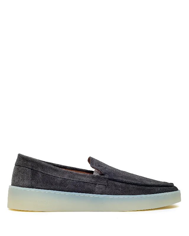 Men's loafers with a moc - toe design Men's loafers with a moc - toe design Chad Suede Anthracite