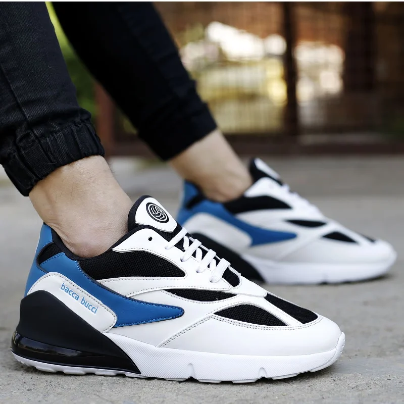 Men's casual shoes with a thick sole for added height Bacca Bucci Urban Retro Series 2.0 Men's casual shoes with a thick sole for added height Bacca Bucci Urban Retro Series 2.0
