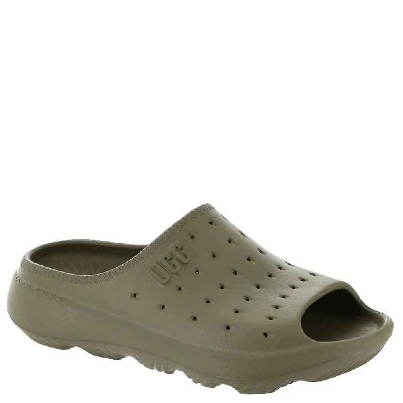 Men's sandals with a perforated leather upper for ventilation Men's sandals with a perforated leather upper for ventilation UGG Men's Slide Sandal, Burnt Olive Men's sandals with a perforated leather upper for ventilation Men's sandals with a perforated leather upper for ventilation UGG Men's Slide Sandal, Burnt Olive