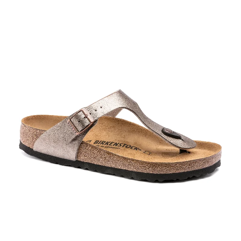 Men's sandals with a toe post design Men's sandals with a toe post design Gizeh Graceful Taupe Birko-Flor