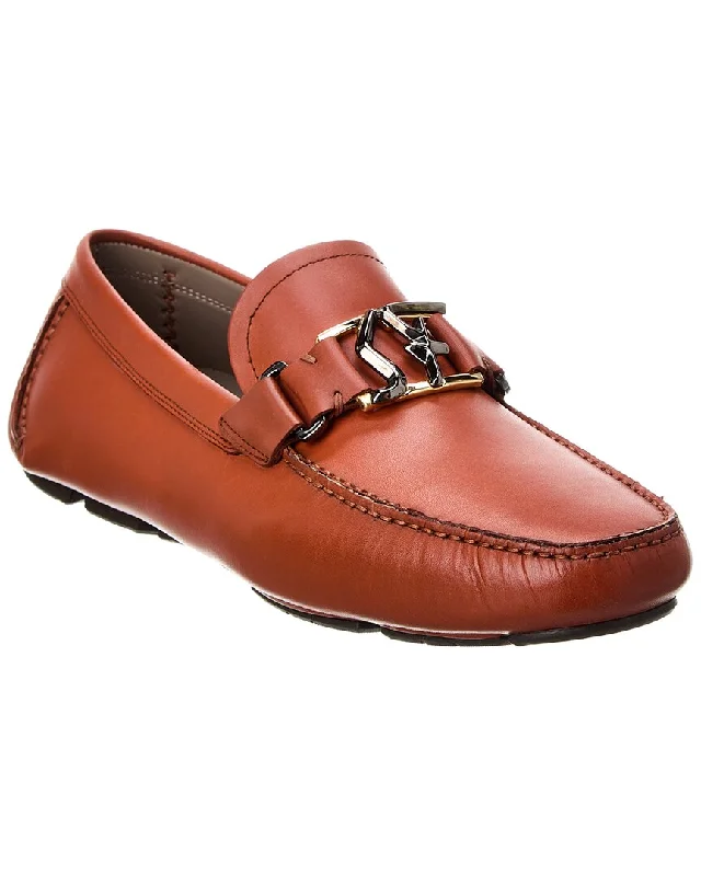 Men's loafers with a smooth leather finish Men's loafers with a smooth leather finish Ferragamo Peter Leather Driver Men's loafers with a smooth leather finish Men's loafers with a smooth leather finish Ferragamo Peter Leather Driver
