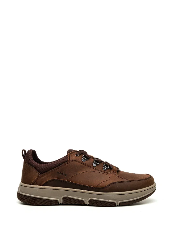 Men's casual shoes with a geometric pattern Dubarry Mens Bond Casual Shoes, Brown