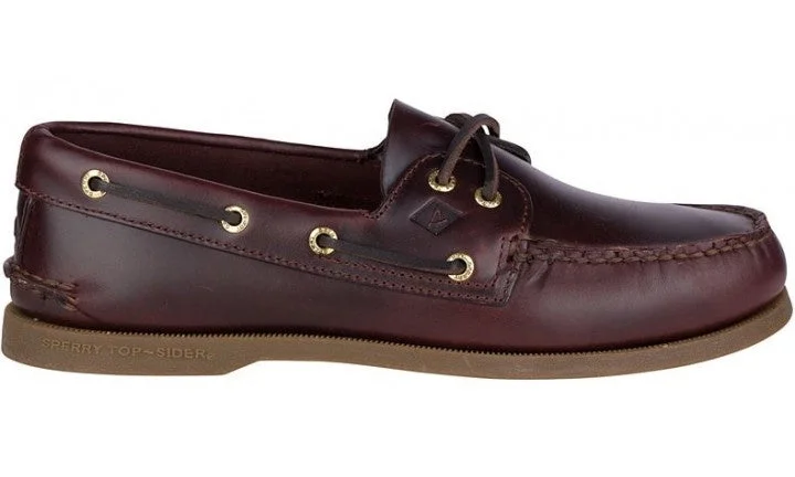 Men's casual shoes with a thick sole for added height Original 2-Eye Boat Shoe - Amaretto Men's casual shoes with a thick sole for added height Original 2-Eye Boat Shoe - Amaretto