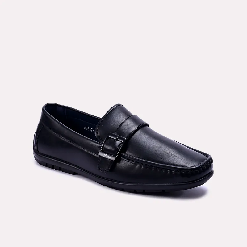 Men's loafers with a smooth leather finish Men's loafers with a smooth leather finish Leander Black Buckle Loafers 0130863 Men's loafers with a smooth leather finish Men's loafers with a smooth leather finish Leander Black Buckle Loafers 0130863
