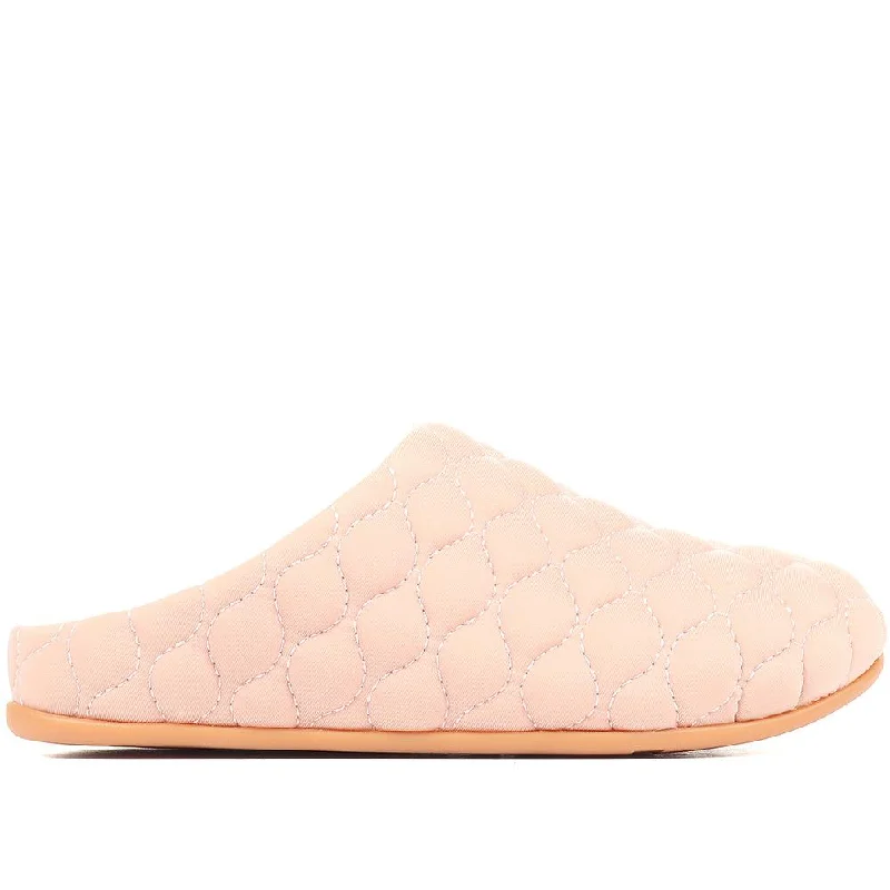 Men's casual shoes with a thick sole for added height Chrissie Quilted Slippers - FITF34508 / 320 647 Men's casual shoes with a thick sole for added height Chrissie Quilted Slippers - FITF34508 / 320 647