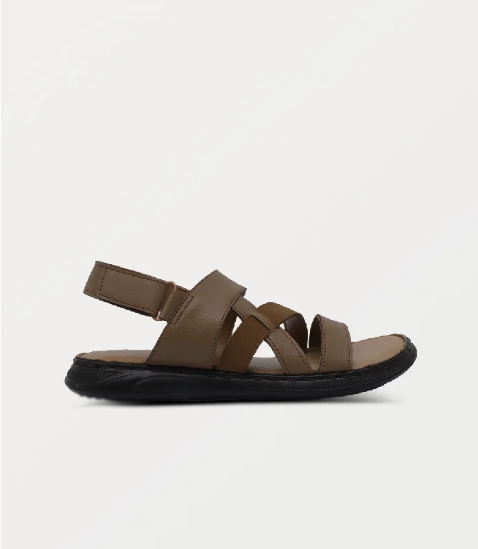 Men's sandals with a padded heel Men's sandals with a padded heel BM6940-BROWN-Men Sandal Men's sandals with a padded heel Men's sandals with a padded heel BM6940-BROWN-Men Sandal