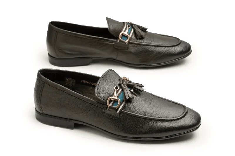 Men's loafers with a cushioned footbed Men's loafers with a cushioned footbed LOGO 10089 GRN Men's loafers with a cushioned footbed Men's loafers with a cushioned footbed LOGO 10089 GRN