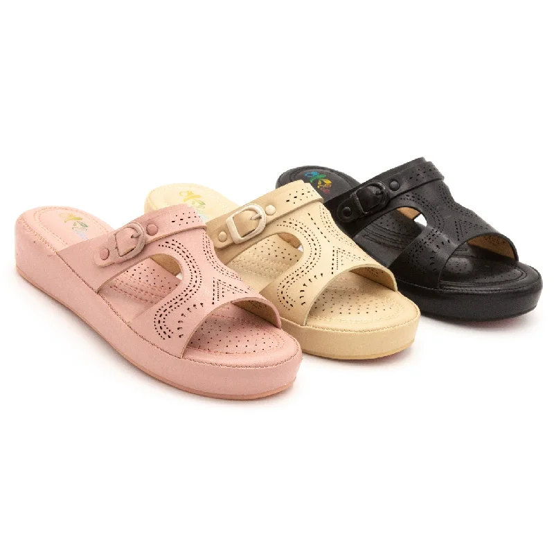 Men's slippers with a rubber sole for outdoor use M0107 slipper