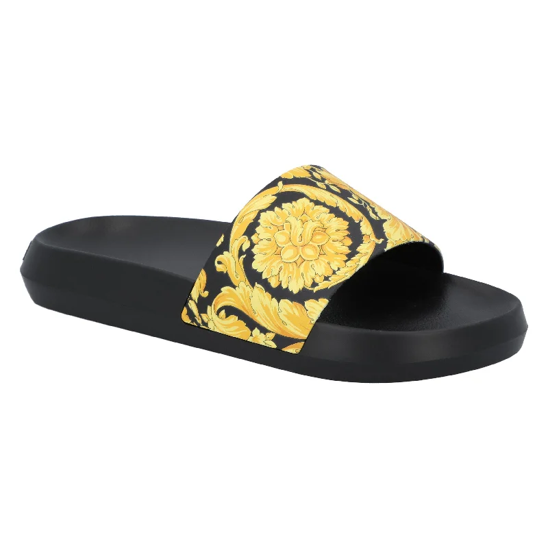 Men's leather loafers with a penny slot Men's leather loafers with a penny slot Barocco Bathing Slides Men's leather loafers with a penny slot Men's leather loafers with a penny slot Barocco Bathing Slides