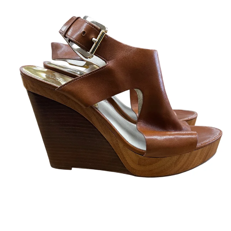 Flip - flop style men's sandals for beach wear Flip - flop style men's sandals for beach wear Sandals Heels Wedge By Michael By Michael Kors In Tan, Size:11 Flip - flop style men's sandals for beach wear Flip - flop style men's sandals for beach wear Sandals Heels Wedge By Michael By Michael Kors In Tan, Size:11