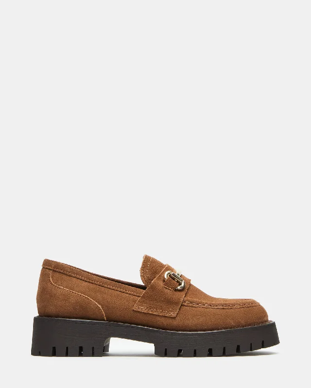 Men's loafers with a moc - toe design Men's loafers with a moc - toe design LANDO TAN SUEDE Men's loafers with a moc - toe design Men's loafers with a moc - toe design LANDO TAN SUEDE