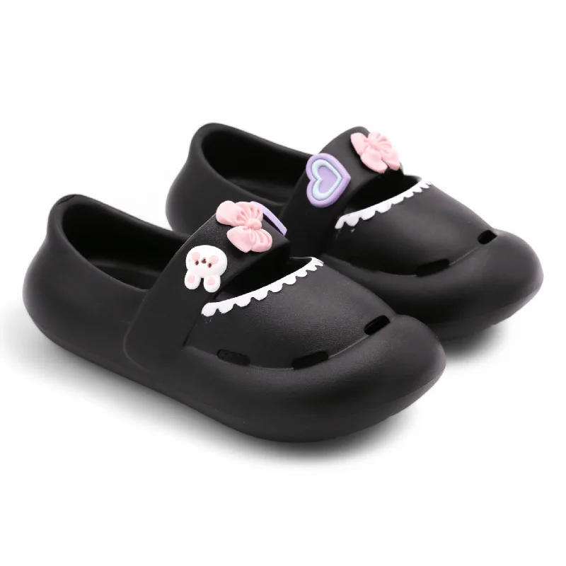 Men's slippers with a logo patch on the side Benita kids comfy