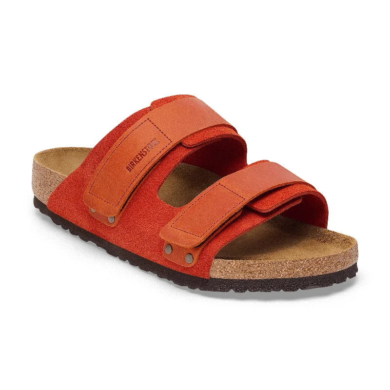 Men's sandals with a decorative buckle or charm Men's sandals with a decorative buckle or charm Uji Rust Brown Suede/Nubuck Leather Men's sandals with a decorative buckle or charm Men's sandals with a decorative buckle or charm Uji Rust Brown Suede/Nubuck Leather