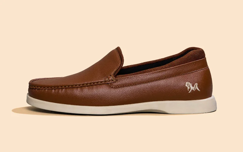 Men's loafers with a pointed toe for a stylish appearance Men's loafers with a pointed toe for a stylish appearance The Luxe Loafers : Tan Men's loafers with a pointed toe for a stylish appearance Men's loafers with a pointed toe for a stylish appearance The Luxe Loafers : Tan