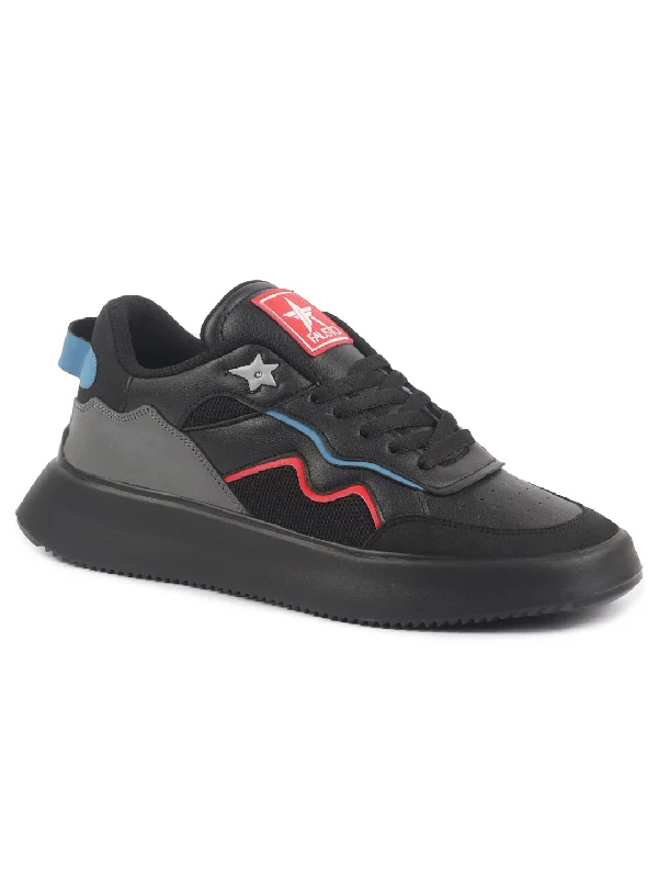 Men's casual shoes with a low - profile design Men Black Low Top Lightweight Classic Lace-Up Sneaker Shoes|Low Ankle Casual Shoes|All Day Comfortable Sneakers Men's casual shoes with a low - profile design Men Black Low Top Lightweight Classic Lace-Up Sneaker Shoes|Low Ankle Casual Shoes|All Day Comfortable Sneakers