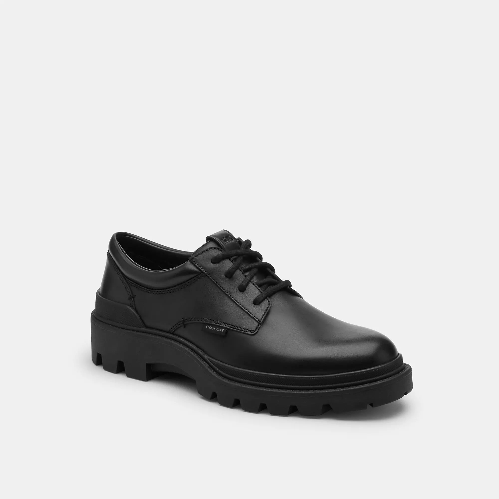 Men's loafers with a perforated leather upper for ventilation Men's loafers with a perforated leather upper for ventilation Coach Outlet Cameron Derby Men's loafers with a perforated leather upper for ventilation Men's loafers with a perforated leather upper for ventilation Coach Outlet Cameron Derby