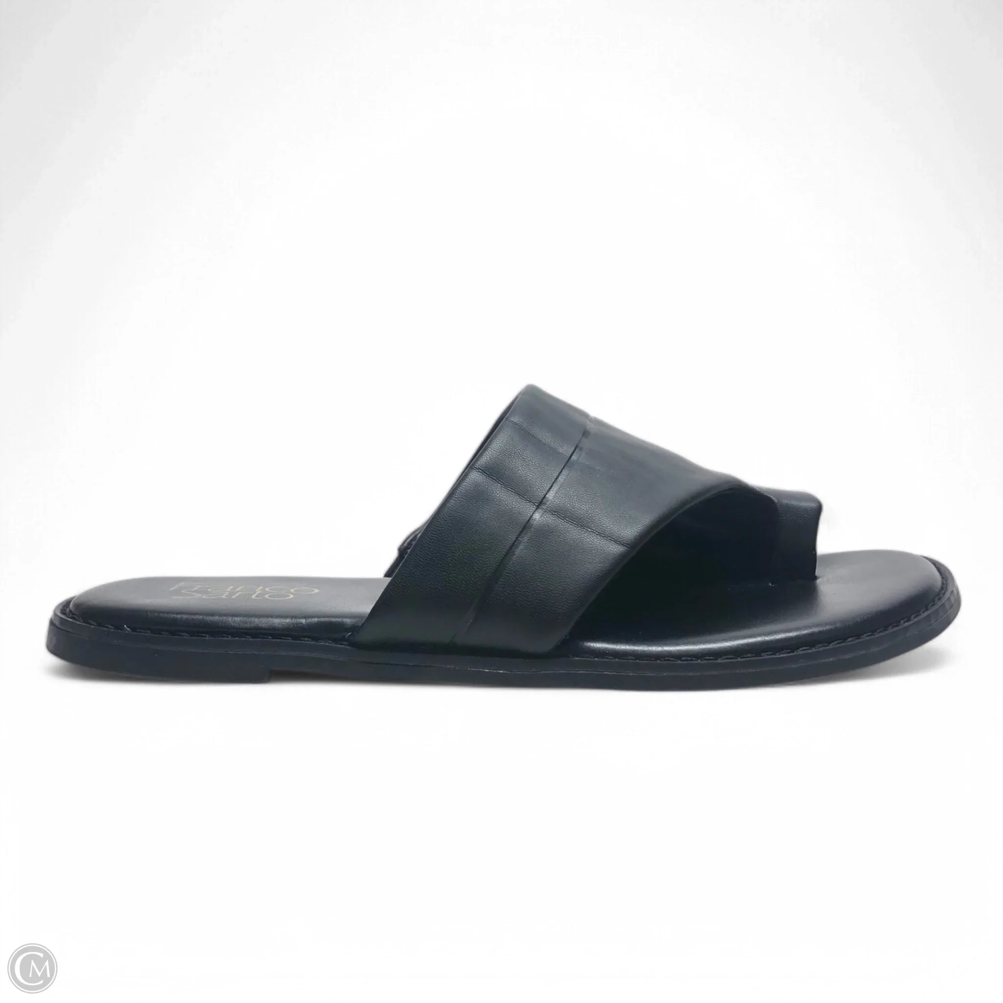Men's sandals with a wide strap for support Men's sandals with a wide strap for support Sandals Flats By Franco Sarto In Black, Size: 7.5 Men's sandals with a wide strap for support Men's sandals with a wide strap for support Sandals Flats By Franco Sarto In Black, Size: 7.5