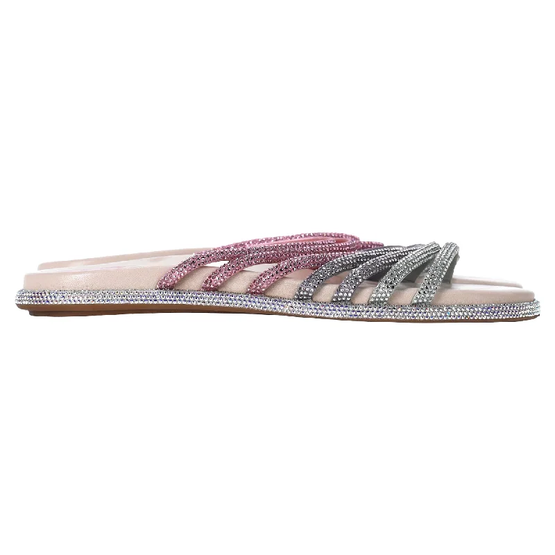 Men's loafers with a cushioned footbed Men's loafers with a cushioned footbed René Caovilla Frida Crystal-Embellished Strappy Slippers in Multicolor Leather Men's loafers with a cushioned footbed Men's loafers with a cushioned footbed René Caovilla Frida Crystal-Embellished Strappy Slippers in Multicolor Leather