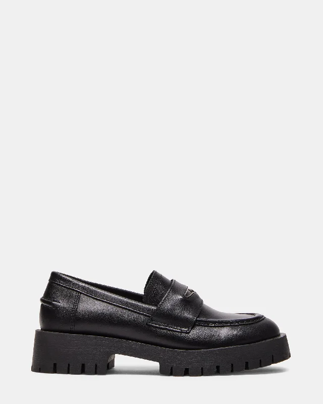 Men's loafers with a smooth leather finish Men's loafers with a smooth leather finish LAWRENCE BLACK LEATHER Men's loafers with a smooth leather finish Men's loafers with a smooth leather finish LAWRENCE BLACK LEATHER