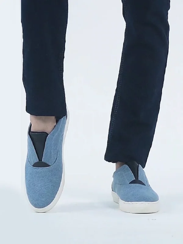 Men's casual shoes with a geometric pattern Men Sky Blue Classic Upper Denim Comfort No Touch Slip On Canvas Sneakers Shoes Men's casual shoes with a geometric pattern Men Sky Blue Classic Upper Denim Comfort No Touch Slip On Canvas Sneakers Shoes