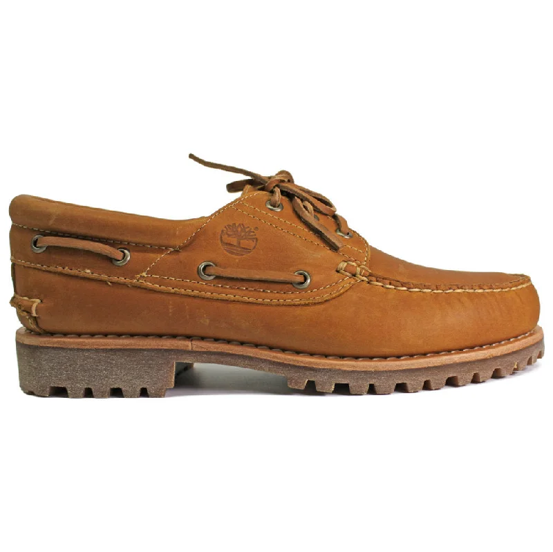 Men's casual shoes with a padded heel for comfort Timberland Authentics 3 Eye Classic Lug Leather Men's Boat Shoes Men's casual shoes with a padded heel for comfort Timberland Authentics 3 Eye Classic Lug Leather Men's Boat Shoes