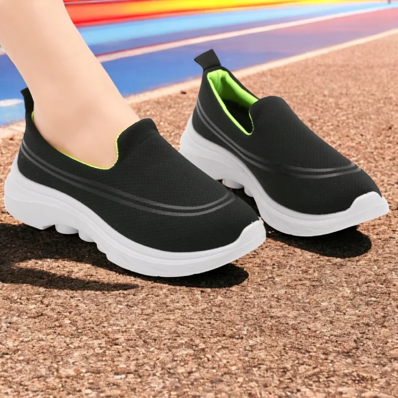 Men's plush slippers with a faux fur lining W017 comfy walk