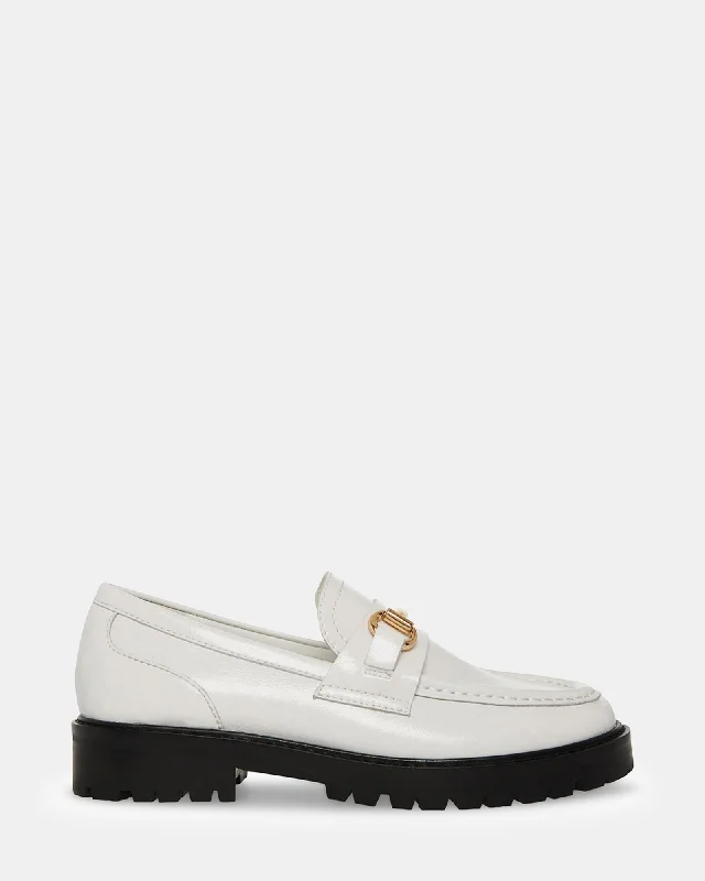 Men's loafers with a perforated leather upper for ventilation Men's loafers with a perforated leather upper for ventilation MISTOR WHITE LEATHER Men's loafers with a perforated leather upper for ventilation Men's loafers with a perforated leather upper for ventilation MISTOR WHITE LEATHER