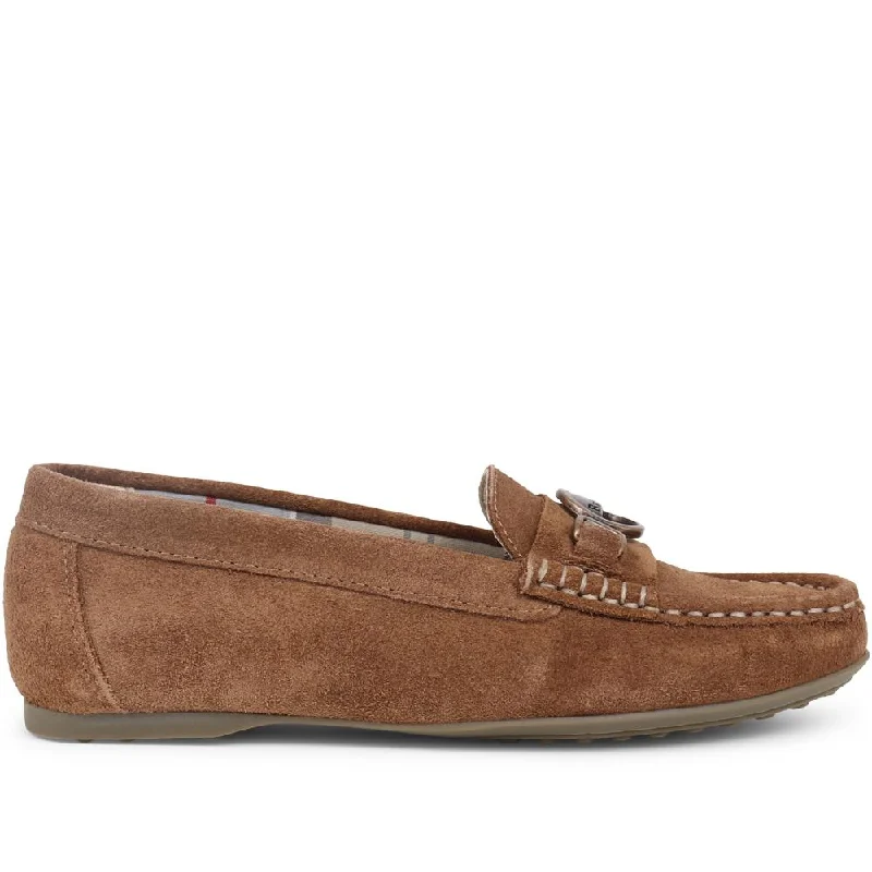 Men's casual shoes with a padded heel for comfort Barbour Leather Driving Shoes - BARBR39510 / 324 823 Men's casual shoes with a padded heel for comfort Barbour Leather Driving Shoes - BARBR39510 / 324 823