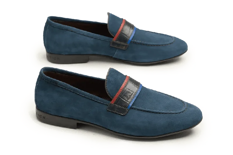 Men's loafers with a pointed toe for a stylish appearance Men's loafers with a pointed toe for a stylish appearance LOGO 10073 BLS Men's loafers with a pointed toe for a stylish appearance Men's loafers with a pointed toe for a stylish appearance LOGO 10073 BLS