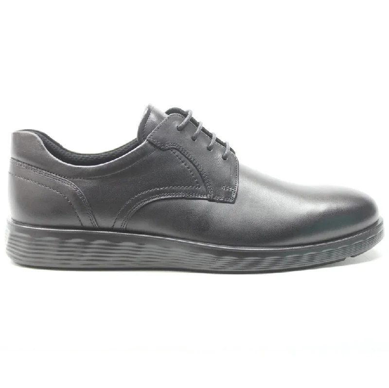 Men's casual shoes with a metallic trim Ecco S Lite Hybrid Full Grain Leather Men's Shoes Men's casual shoes with a metallic trim Ecco S Lite Hybrid Full Grain Leather Men's Shoes