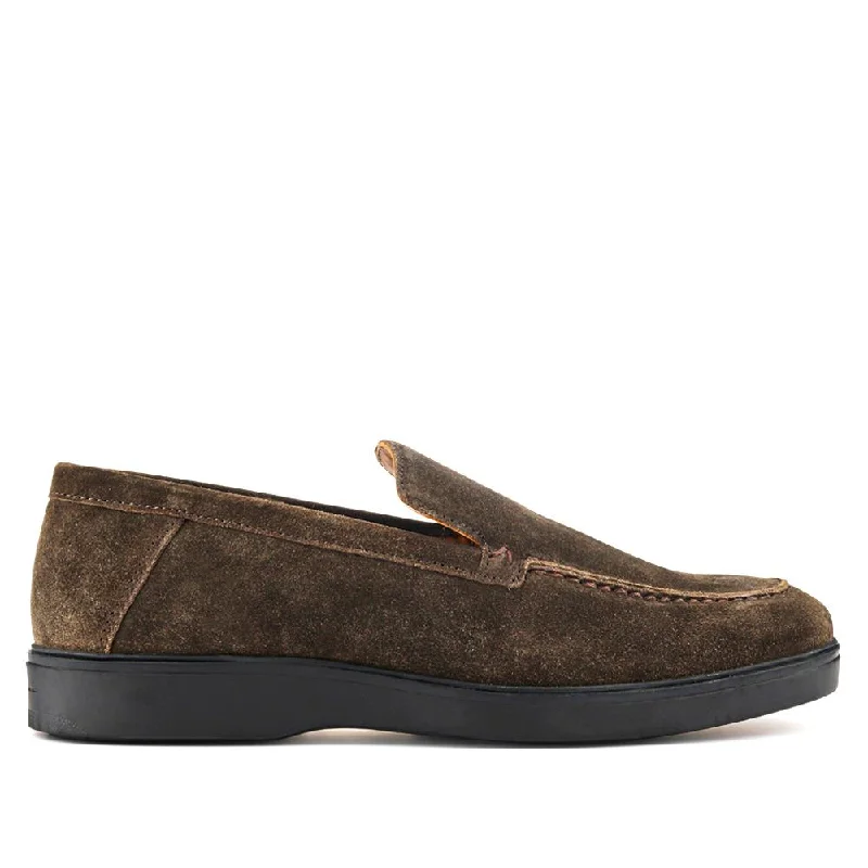 Men's casual shoes with a thick sole for added height Rocco Laceless Leather Shoes - ROCCO / 326 487 Men's casual shoes with a thick sole for added height Rocco Laceless Leather Shoes - ROCCO / 326 487